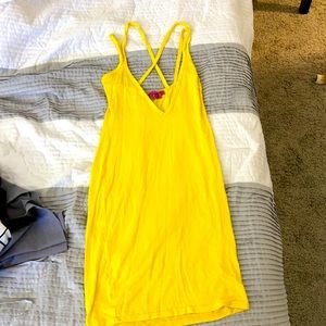 BooHoo Summer Low-Cut T-Shirt Dress